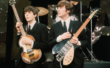 John Lesson and Paul McCartney